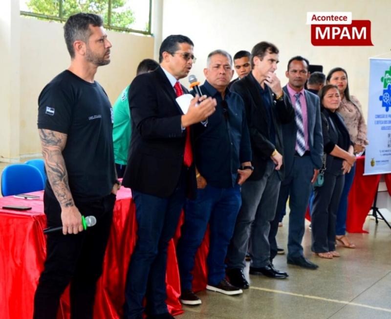 MPAM participa de palestra sobre Crimes Cibernéticos em Boa vista do Ramos
