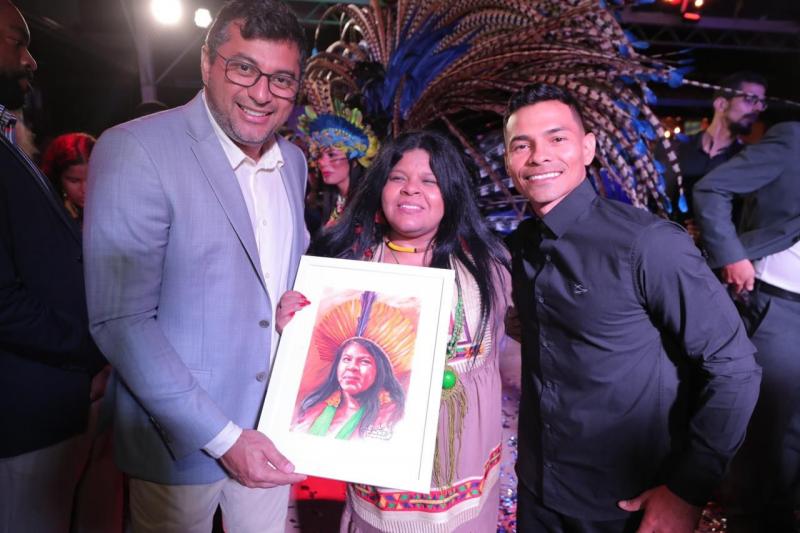 Parintinenses levam a arte e o folclore para o lançamento do 56º Festival Folclórico de Parintins, em Brasília