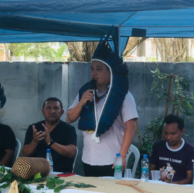 ‘Representatividade e responsabilidade’, aponta Mecias Jr, primeiro indígena empossado hoje como coordenador do DSEI/Parintins