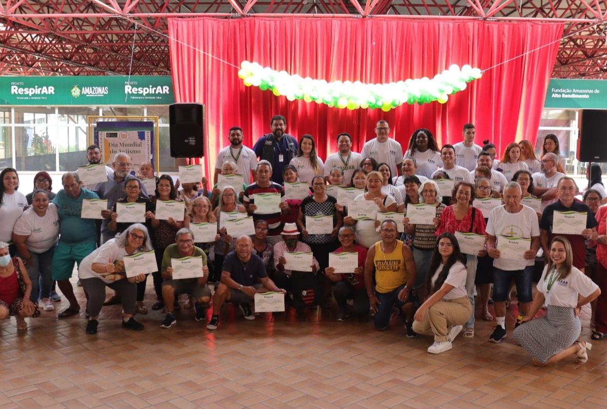 Programa +RespirAR reabilita mais 30 pacientes por meio de fisioterapia e atividade física