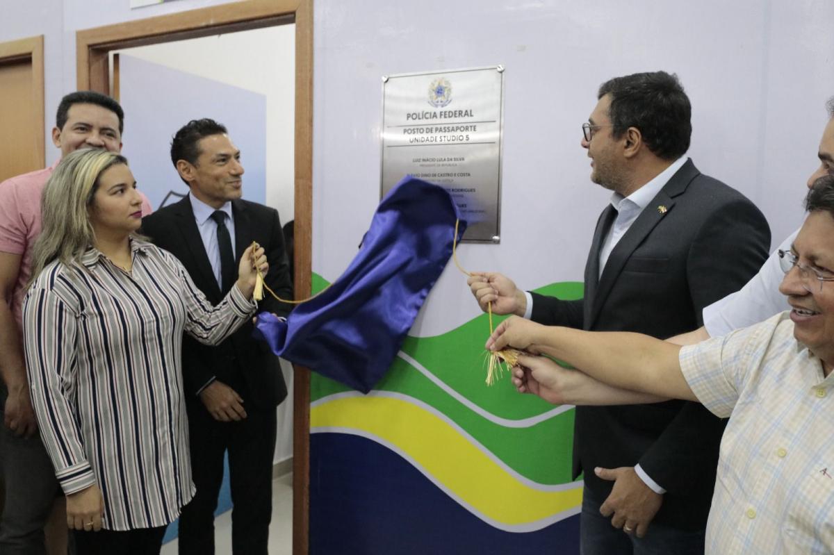 Governador Wilson Lima inaugura posto para emissão de passaporte no PAC Studio 5 Governador Wilson Lima inaugura posto para emissão de passaporte no PAC Studio 5