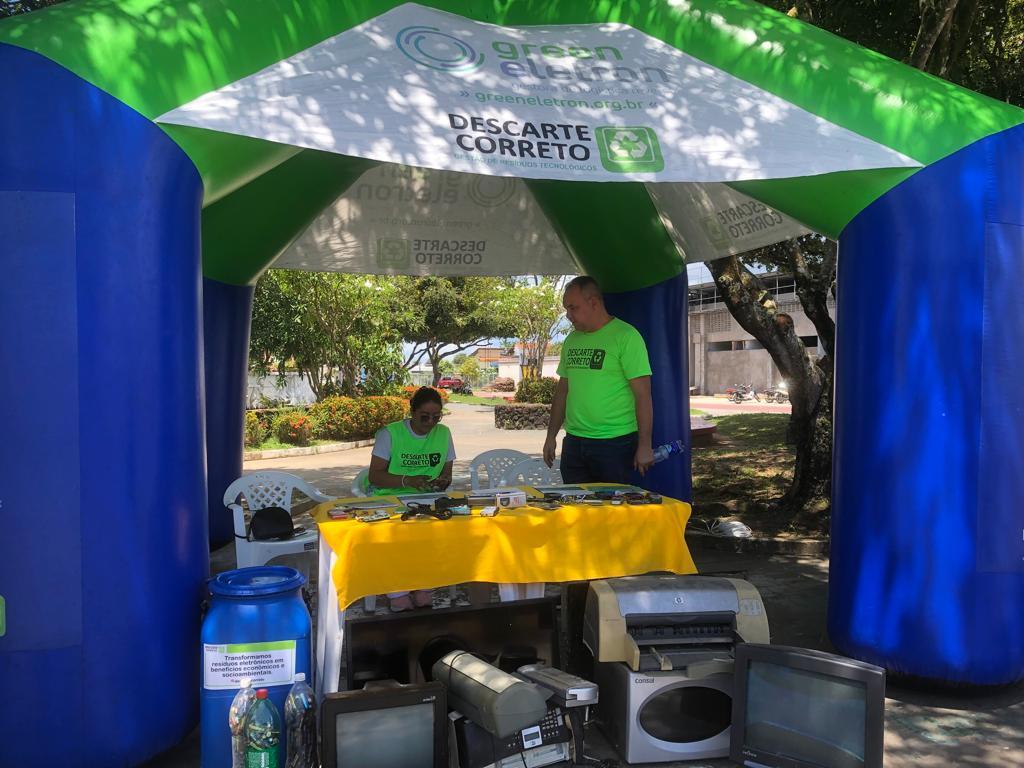 Instituto Descarte Correto e Prefeitura de Parintins promovem ação ambiental e social