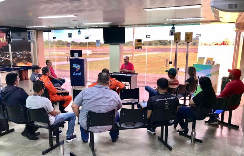 Administração do Aeroporto Júlio Belém reúne Comissão de Segurança Aeroportuária 