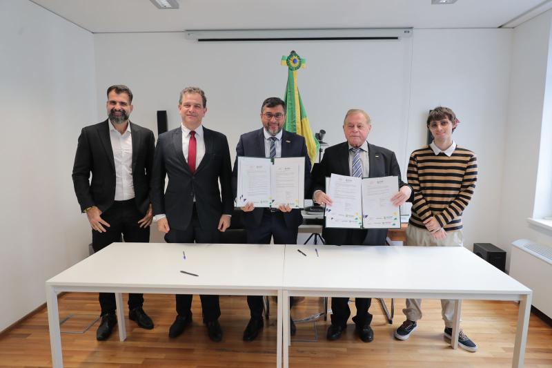 Wilson Lima formaliza cooperação com o Conselho Mundial de Energia para troca de experiências e tecnologias