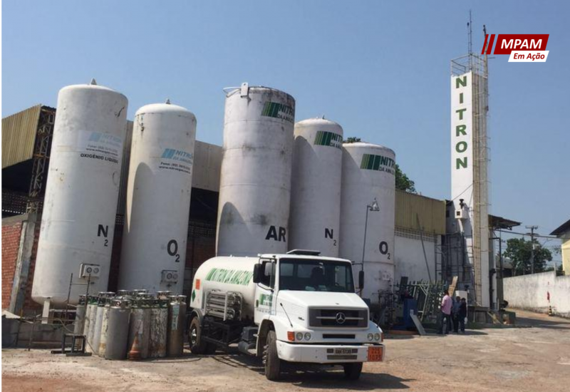 MPAM ajuíza ACP e requer licença sanitária de duas empresas que comercializam gases medicinais