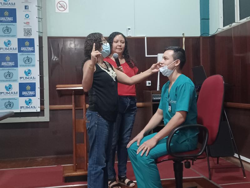 Técnicos e enfermeiros da Fuham participam de atualização em hanseníase e câncer de pele 