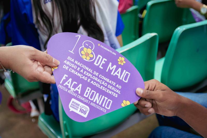 Faça Bonito: Sejusc reforça importância da conversação sobre abuso e exploração sexual infantojuvenil