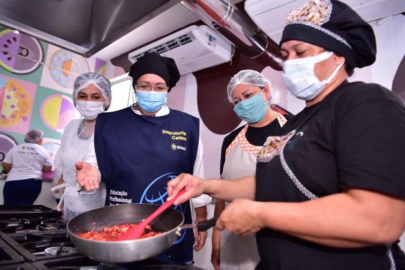 Governo abre inscrições para cursos de Gastronomia, Panificação e Confeitaria