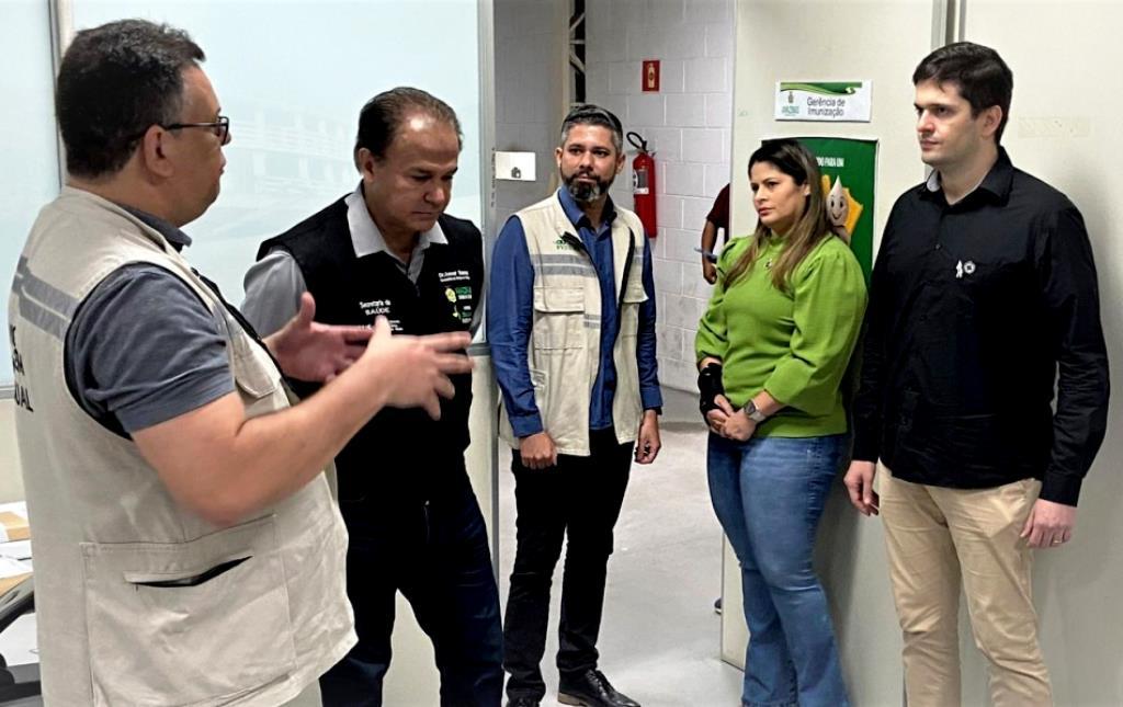 Amazonas recebe visita técnica do Ministério da Saúde