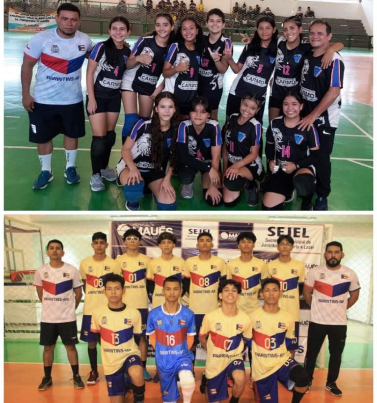 Voleibol de Parintins com duas representações no JEAs em Manaus