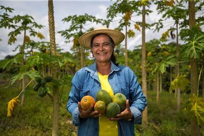 “Eu me sinto feliz e grata, porque sei que estou levando alimento de qualidade”, diz produtora rural credenciada no Preme