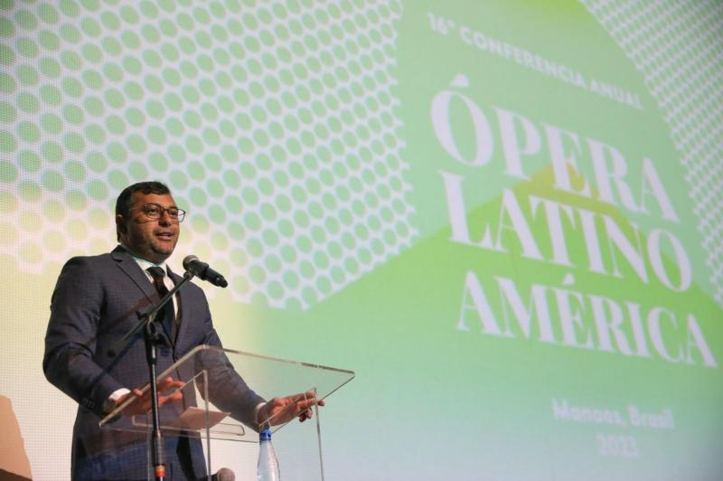 Wilson Lima abre Conferência Anual da Ópera Latinoamérica em Manaus, evento inédito no Brasil