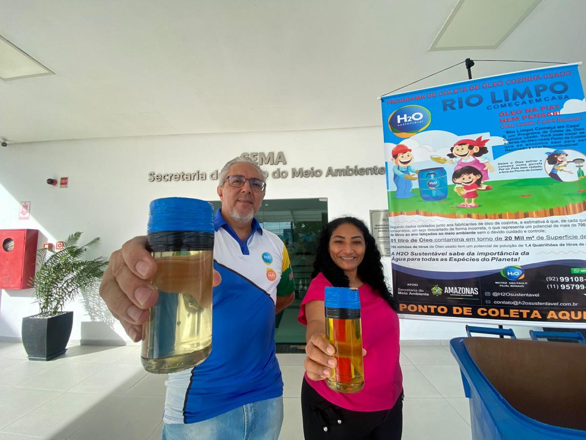 Secretaria do Meio Ambiente vira ponto de coleta de óleo de cozinha 