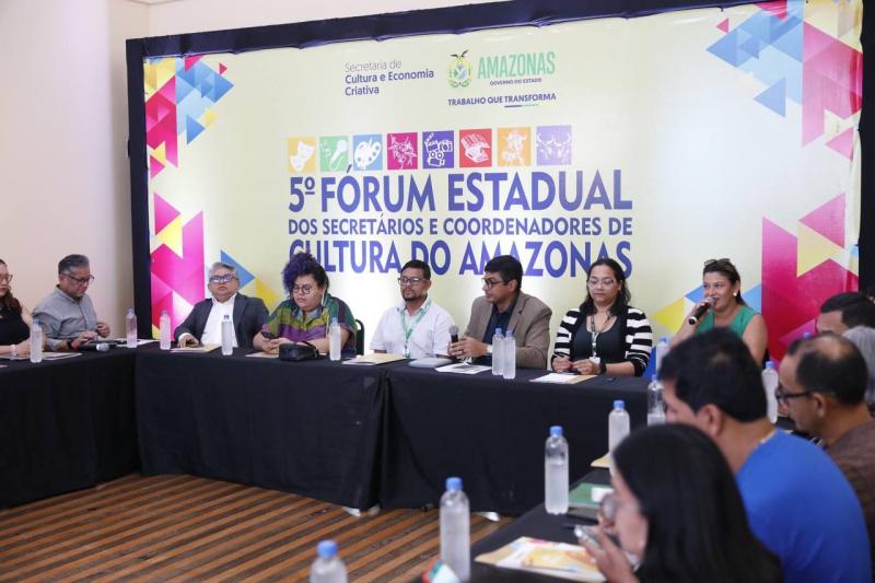 Manaus recebe 5º Fórum Estadual dos Secretários e Coordenadores de Cultura do AM
