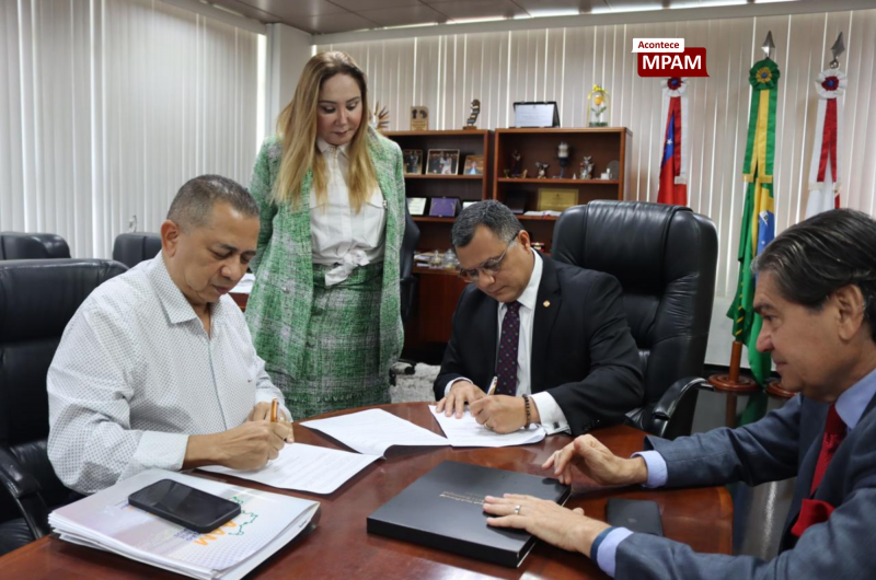 MPAM firma Termo de Cooperação com Associação Amazonense de Municípios para a implantação de ouvidorias no interior do Amazonas