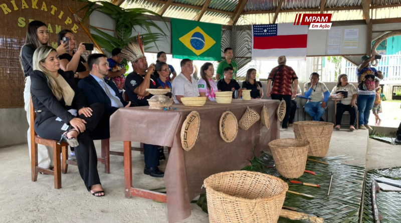 Escola indígena de Tefé é primeira a receber selo do projeto Juntos Pela Vida no interior do Amazonas