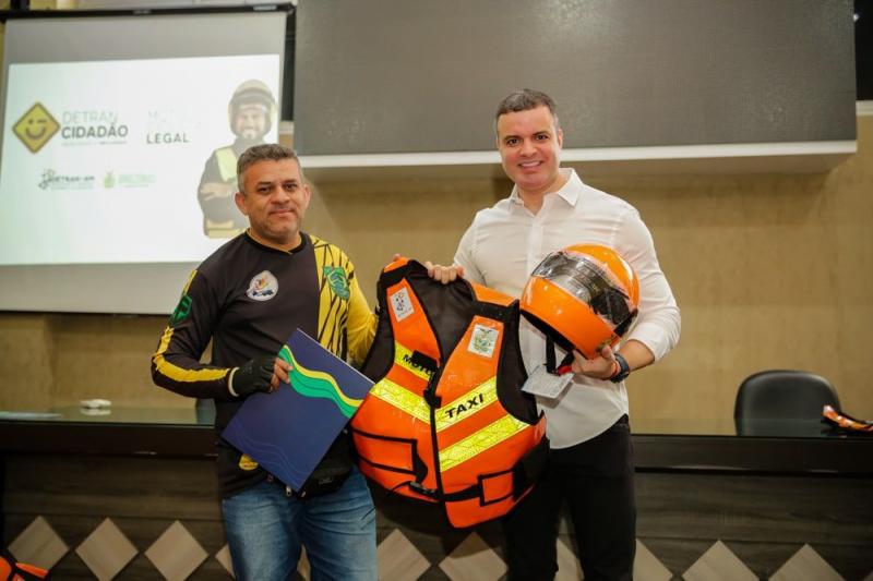 Detran Amazonas: Projeto ‘Motociclista Legal’ contempla mototaxistas da capital 