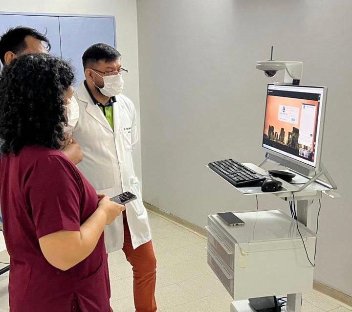 HPS 28 de Agosto inicia consulta virtual com especialistas do Hospital Albert Einstein de São Paulo 