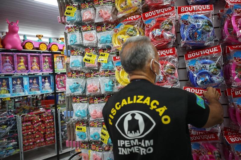 Mais de 11,2 mil brinquedos são verificados pelo Ipem-AM em Manaus e Região Metropolitana