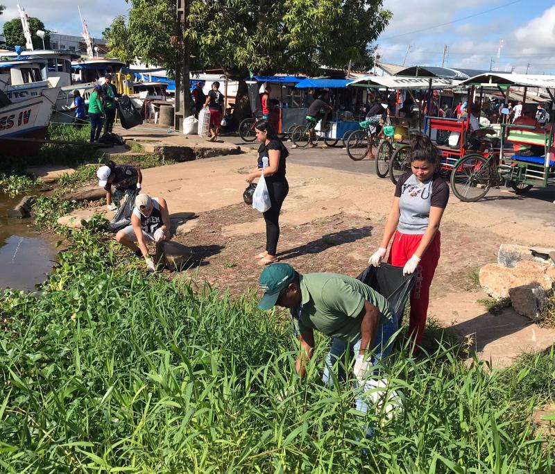 Dia Mundial do Meio Ambiente combate poluição plástica em ação na Lagoa Francesa 