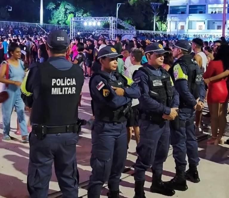 Polícia Militar garante segurança na festa de 142 anos do Município de Barreirinha 