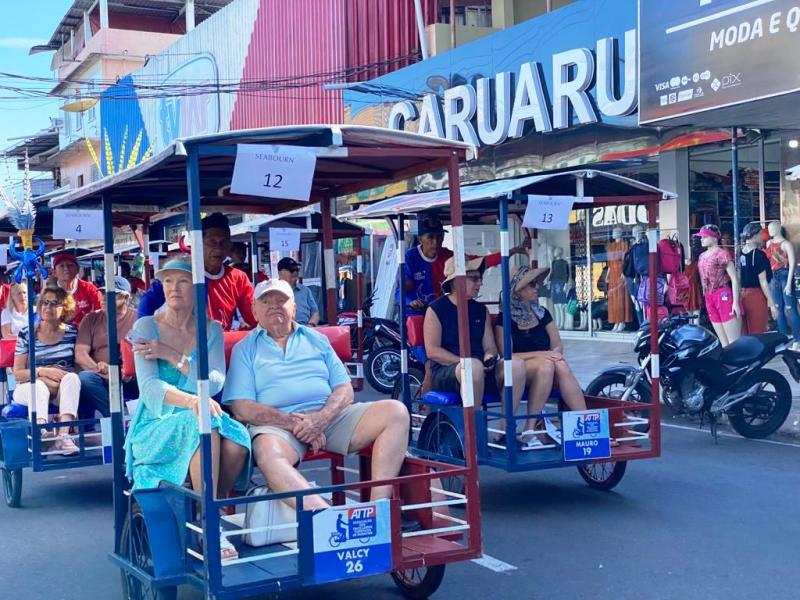 Parintins 2023: Detran Amazonas orienta tricicleiros sobre segurança no trânsito