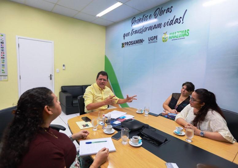 Sedurb e Unicef discutem fortalecimento de parcerias no Amazonas