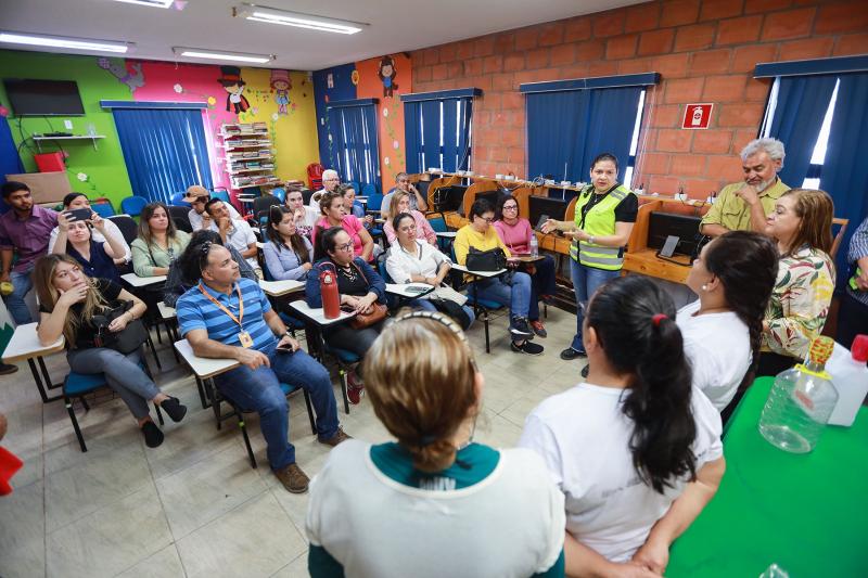 Delegações do Paraguai, Panamá e Bolívia estão conhecendo, em Manaus, as ações sociais e ambientais do Prosamin+