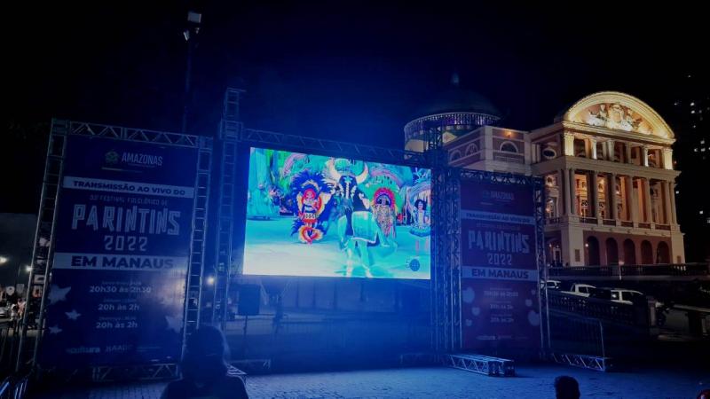 Festa dos Visitantes e Festival de Parintins serão transmitidos no Largo São Sebastião