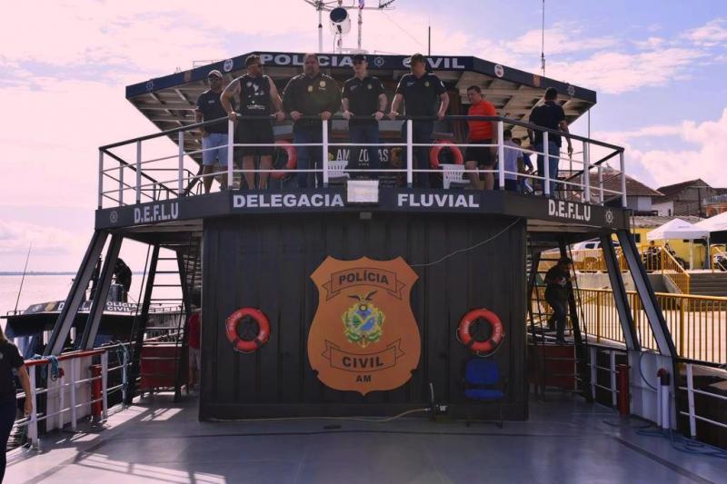 Parintins 2023: Polícia Civil do Amazonas inaugura Delegacia do Turista no Porto da Ilha Tupinambarana