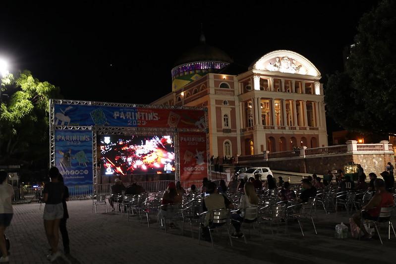 Parintins 2023: Festa dos Visitantes é transmitida pela primeira vez no Largo de São Sebastião