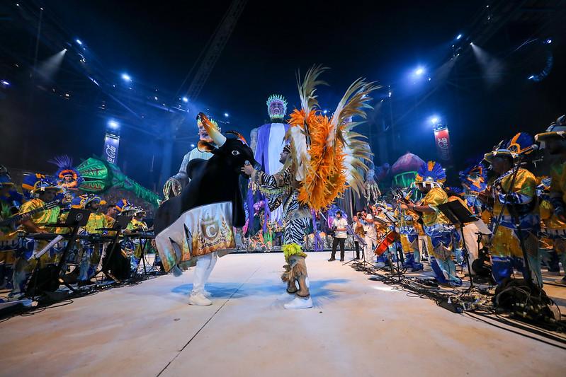 Caprichoso encerra a primeira noite do 56º Festival Folclórico de Parintins e emociona torcedores azulados