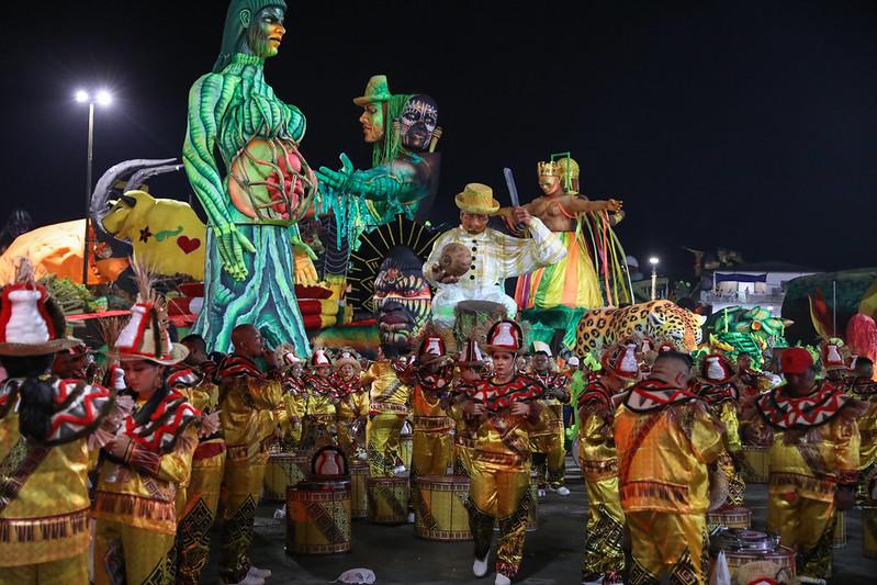 Garantido celebra diversidade na segunda noite do Festival Folclórico de Parintins