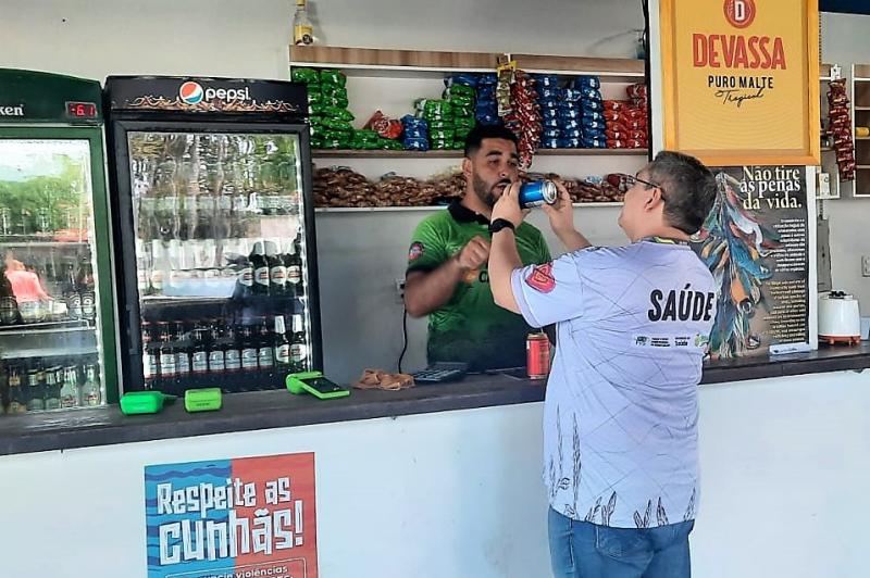 Parintins 2023: Mais de 460 orientações sanitárias foram realizadas durante o festival folclórico