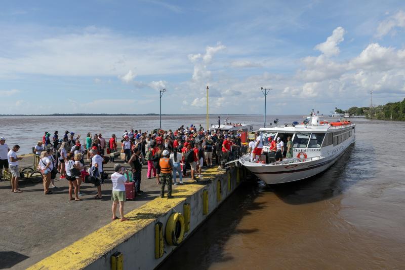 Mais de 59 mil pessoas foram para a Ilha da Magia em embarcações do transporte hidroviário intermunicipal