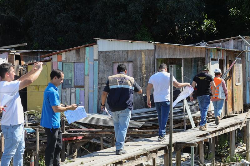 Mais de 50 ocupações irregulares em área do Prosamin+ são notificadas 