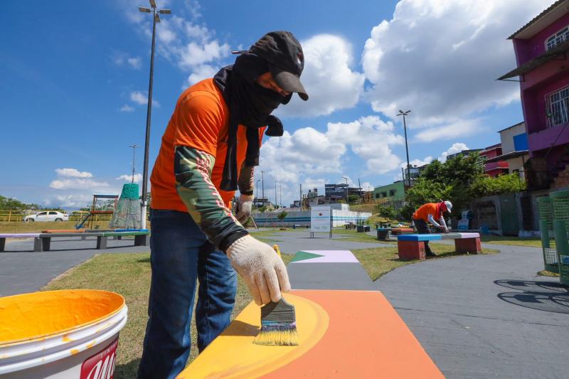 Parceria entre Governo e Prefeitura garante manutenção de parques construídos pelo Prosamin