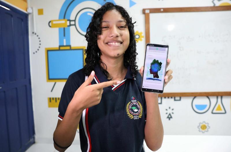 Estudante da rede estadual é finalista em concurso de desenho do Ministério da Ciência, Tecnologia e Inovação