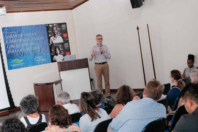 Hemoam sedia evento de programa internacional de Pesquisa em Segurança Transfusional