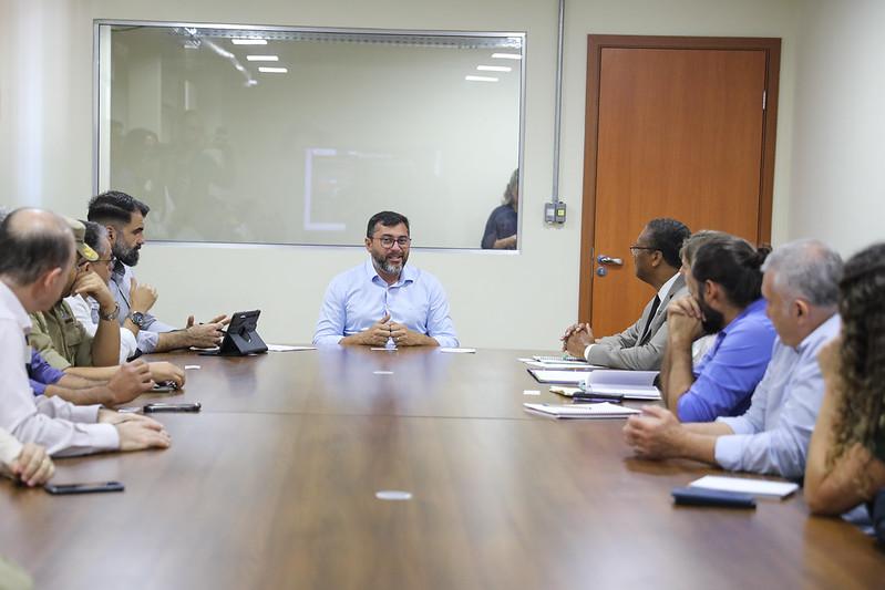 Wilson Lima destaca reforço na operação Tamoiotatá e queda expressiva em desmatamento no Amazonas