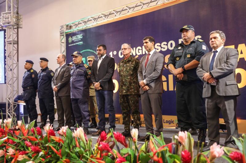 Wilson Lima destaca integração das forças de segurança para proteção da Amazônia em encontro de PMs do Norte
