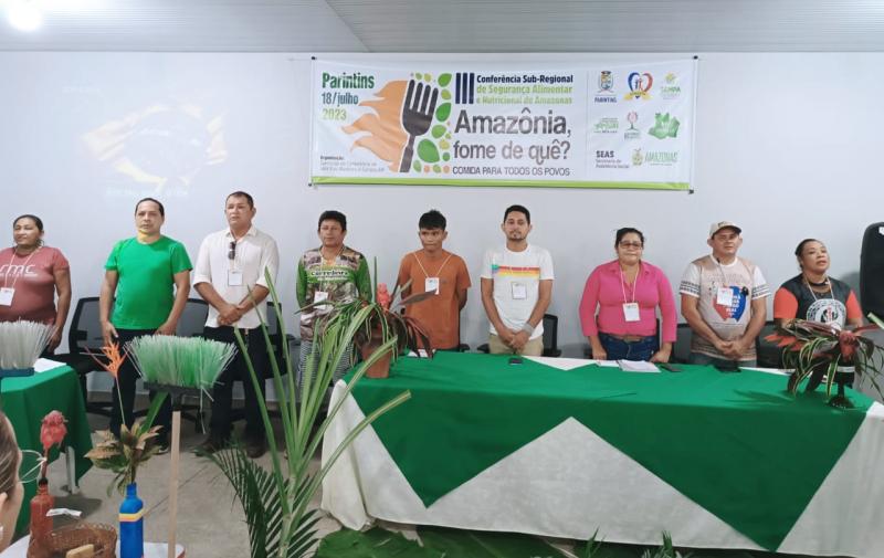 Conferência Sub Regional de Segurança Alimentar e Nutricional do Amazonas busca fortalecimento do SISAN no combate à fome