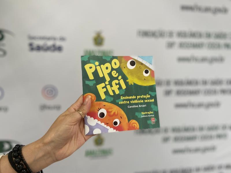 FVS-RCP recebe doação de 400 livros para combate e prevenção contra abuso sexual de crianças e adolescentes