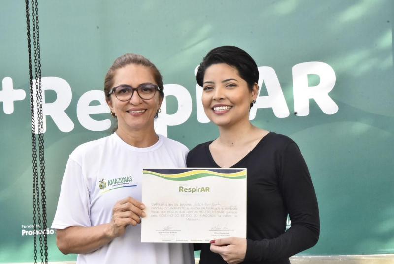 Paciente diagnosticada com Lúpus volta a andar após tratamento no programa RespirAR