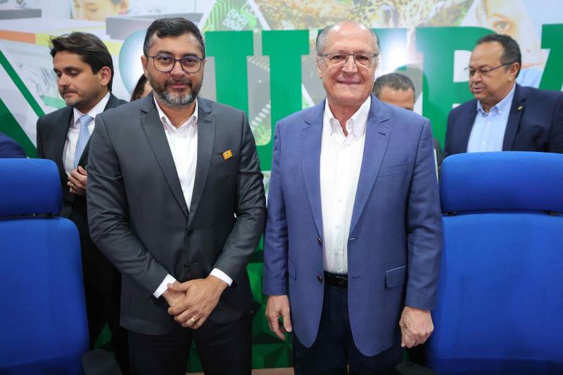 Em encontro com Geraldo Alckmin, Wilson Lima reforça importância da ZFM e destaca novos investimentos para o Amazonas