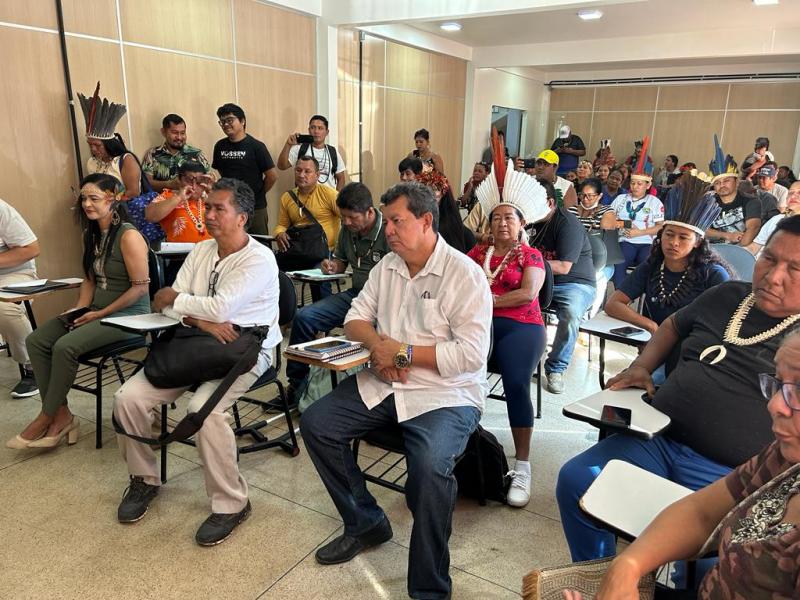 FEI e Funai realizam reunião com entidades indígenas para tratar sobre o programa Minha Casa, Minha Vida Rural do Governo Federal