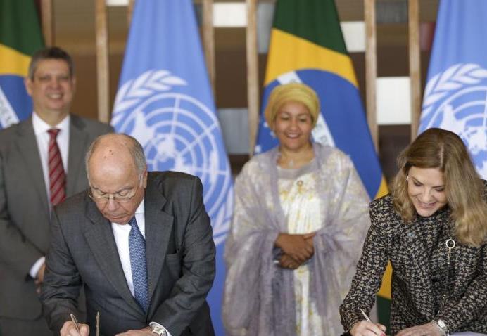 Brasil assina Parceria com a ONU para Desenvolvimento Sustentável