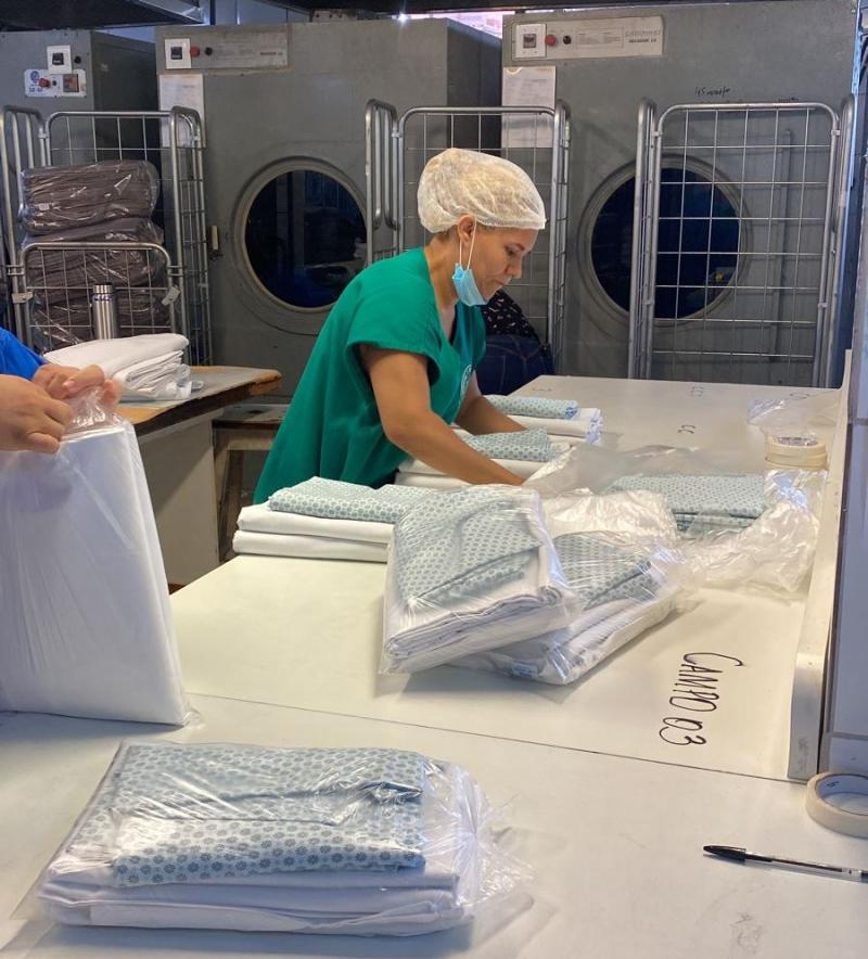 HPS 28 de Agosto inicia padronização de enxoval hospitalar para reduzir riscos de infecção