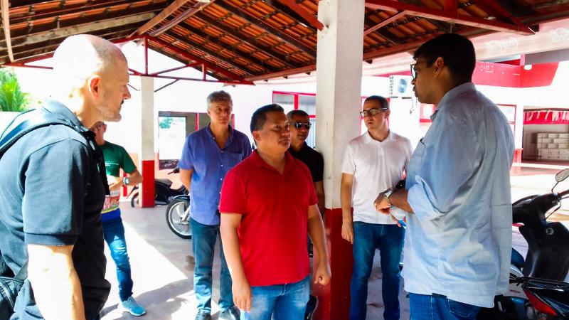 Presidente do Garantido Adson Silveira se encontra com secretário de Cultura Marco Apolo e reforça pedido de galpão próximo ao Bumbódromo