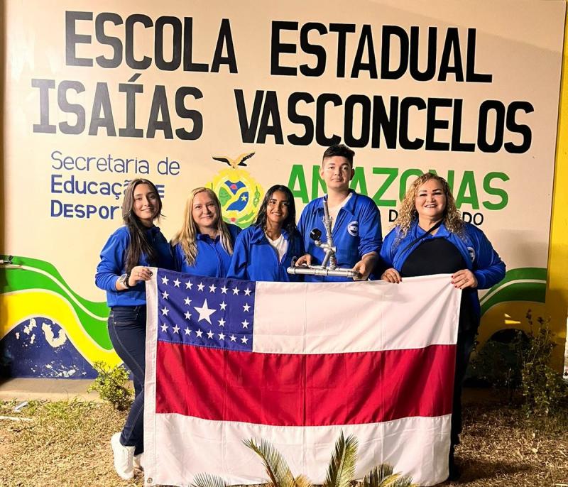 Alunos da rede estadual participam da Mostra Brasileira de Foguetes no Rio de Janeiro